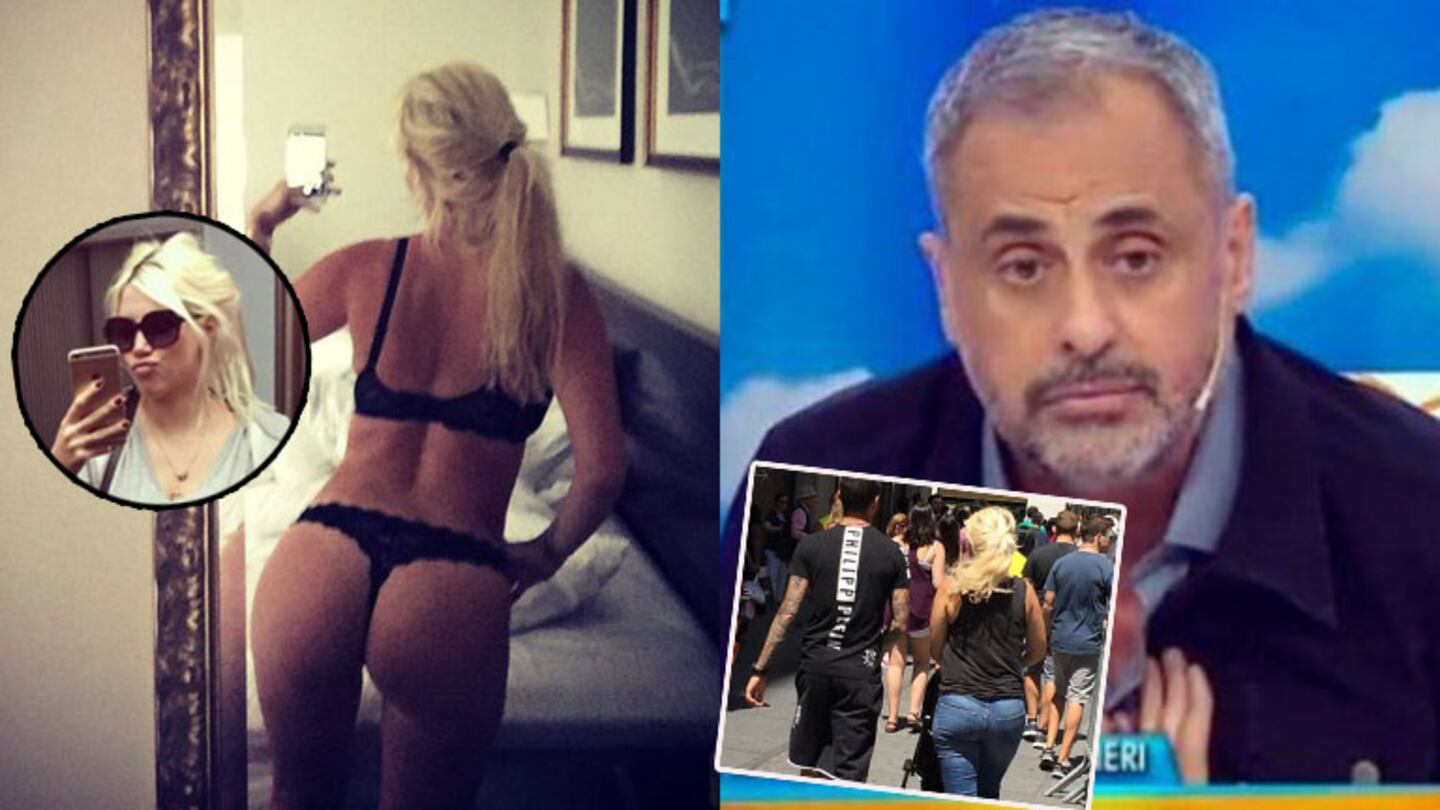 Wanda Nara y un tweet picante para Jorge Rial (Fotos: Twitter y Web).