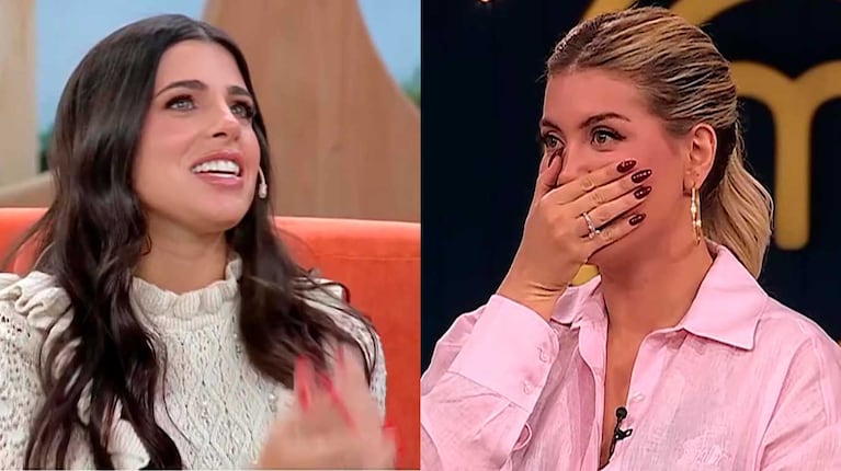 Wanda Nara y Valentina Cervantes (Fotos: capturas Telefe)