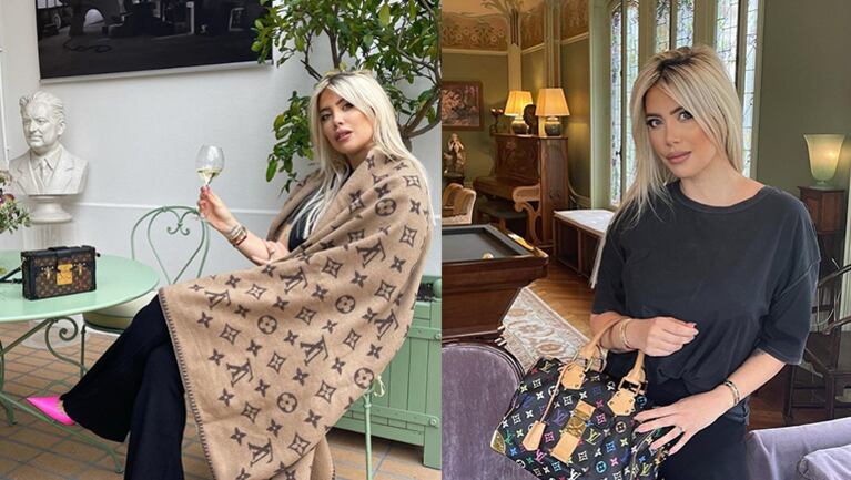 Wanda protagonizó una sesión de fotos para una marca top.