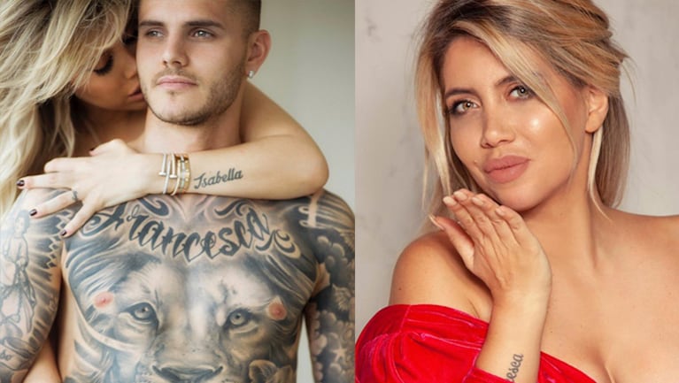 Wanda saludó a Mauro por sus 27 años.
