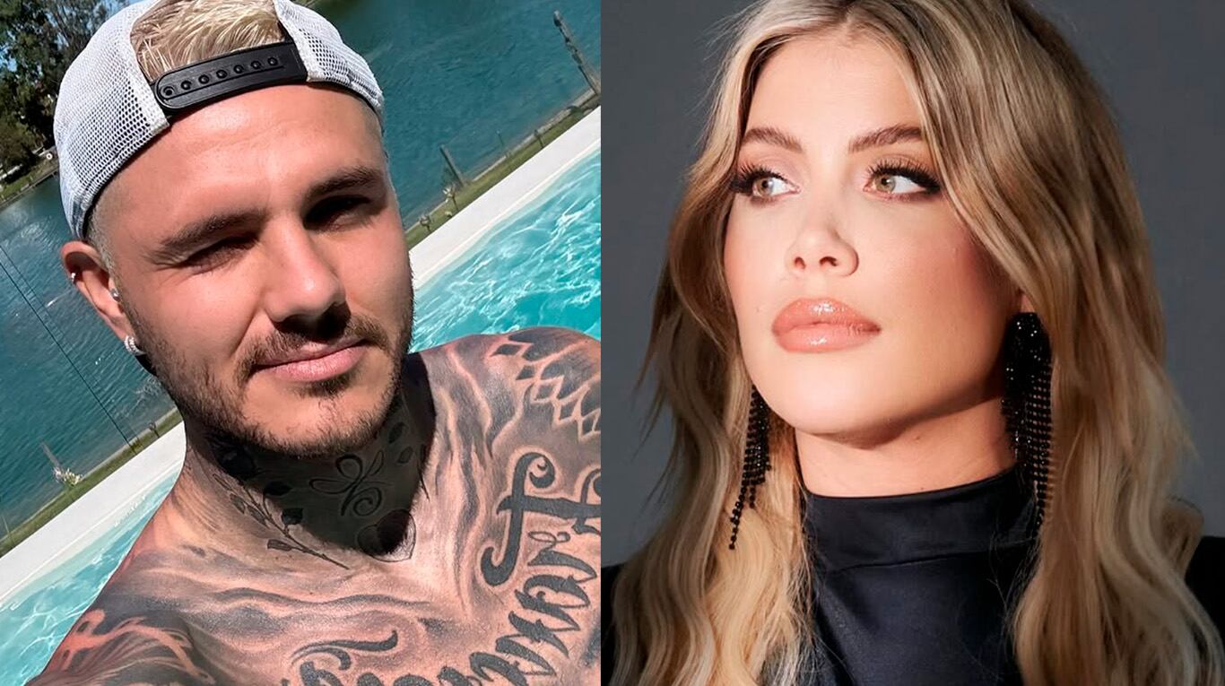 Wanda y Mauro se disputan una alta cifra de dinero. Foto: IG | mauroicardi | wanda_nara