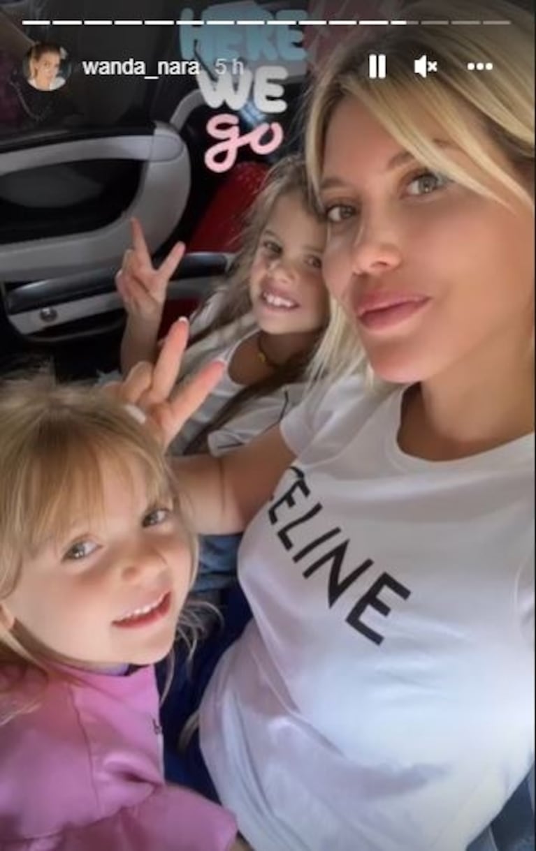 Wanda y Zaira Nara en un viaje juntas sin Mauro Icardi y Jakob Von Plessen: "Ibiza con tu hermana te lo recomienda cualquier médico"