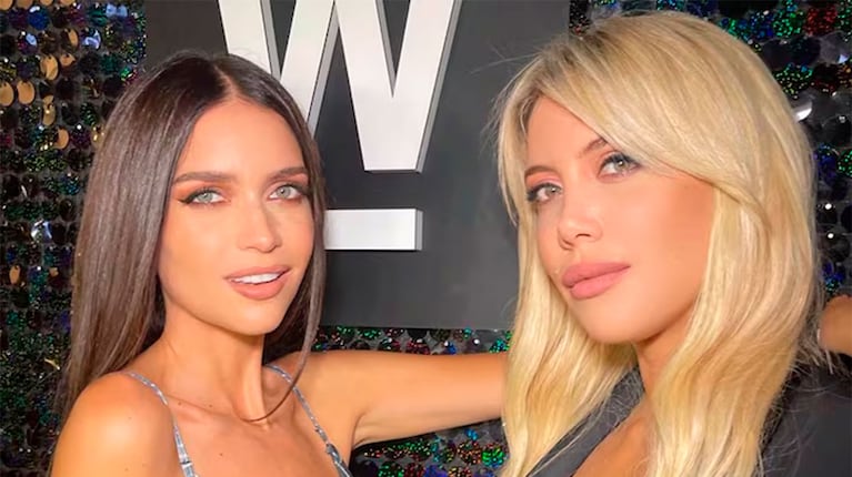 Wanda y Zaira Nara (Foto: redes sociales).