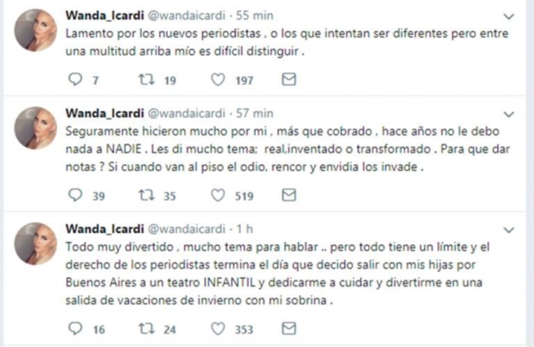 Wanda y Zaira Nara, furiosas contra la prensa que las fue a buscar a la salida de un teatro: "¿Para qué…?"