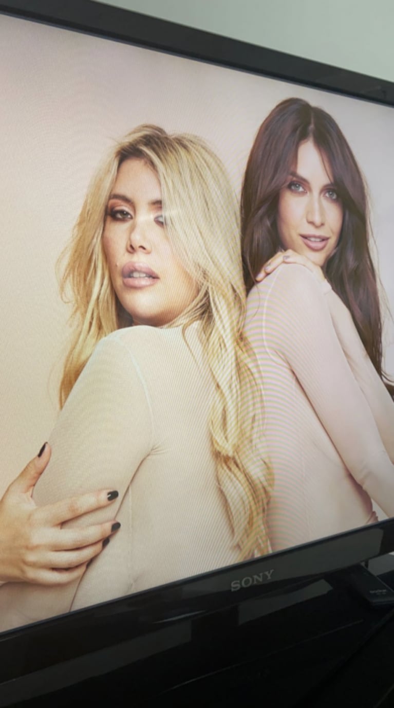 Wanda y Zaira Nara protagonizaron una sensual producción de fotos juntas: "Mi otra mitad"
