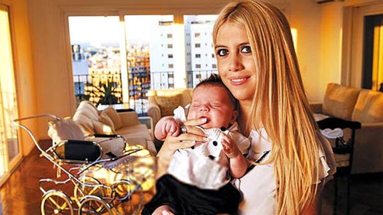 Wanda ya es madre de dos varoncitos: Constantino y Valentino. (Foto: Web)