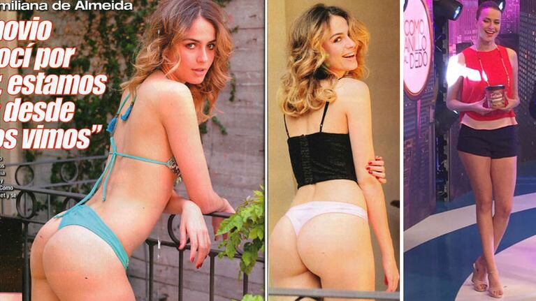 Wanessa Emiliana de Almeida, la bella secretaria brasileña de Como anillo al dedo: "A mi novio lo conocí por Tinder"