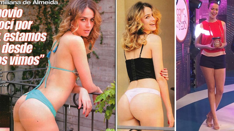 Wanessa Emiliana de Almeida, la bella secretaria brasileña de Como anillo al dedo: "A mi novio lo conocí por Tinder"