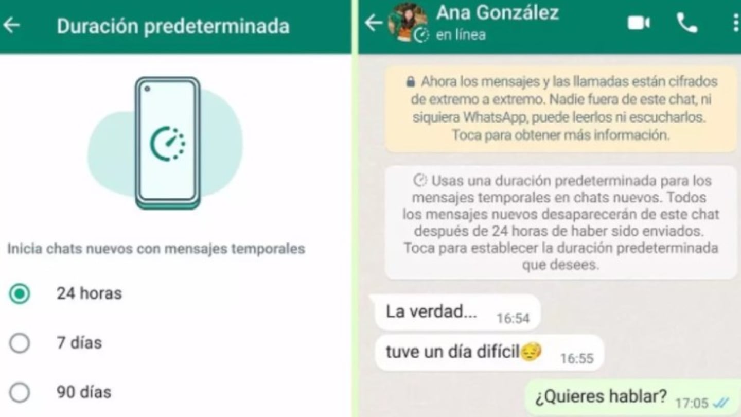 WhatsApp dejará de guardar las fotos y los vídeos de los chats temporales en el móvil