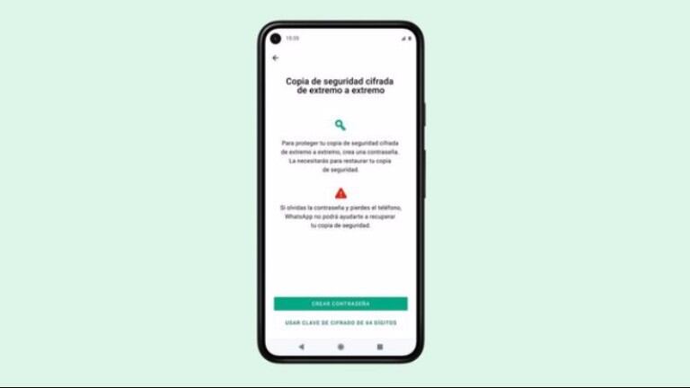 WhatsApp lanza las copias de seguridad encriptadas de extremo a extremo