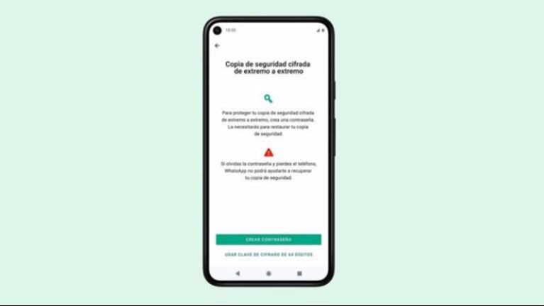 WhatsApp lanza las copias de seguridad encriptadas de extremo a extremo