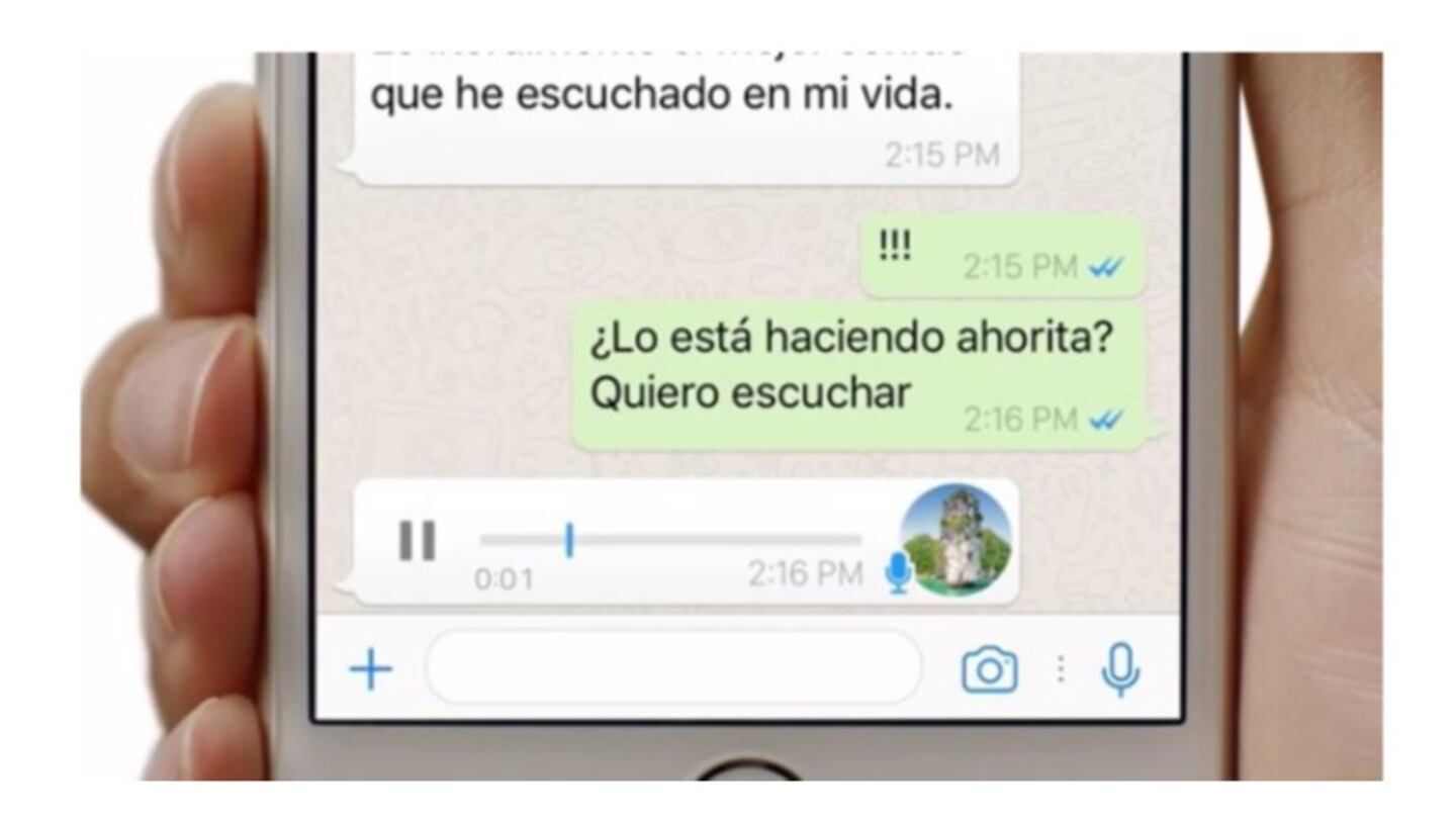 WhatsApp transcribirá los mensajes de voz en iOS