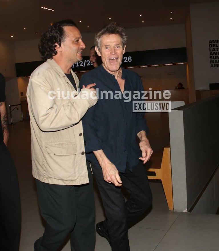 Willem Dafoe en Argentina (Foto: Movilpress)