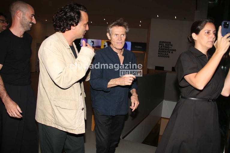 Willem Dafoe en Argentina (Foto: Movilpress)