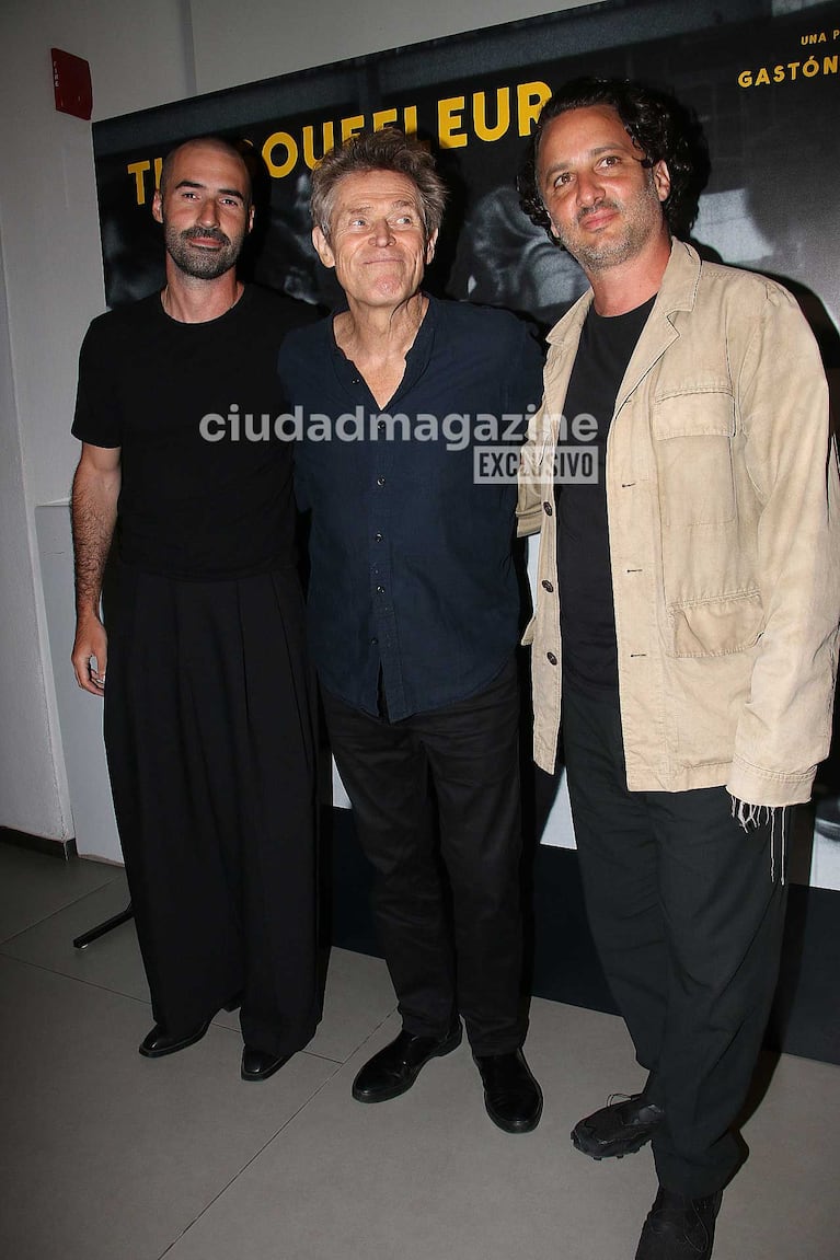 Willem Dafoe en Argentina (Foto: Movilpress)