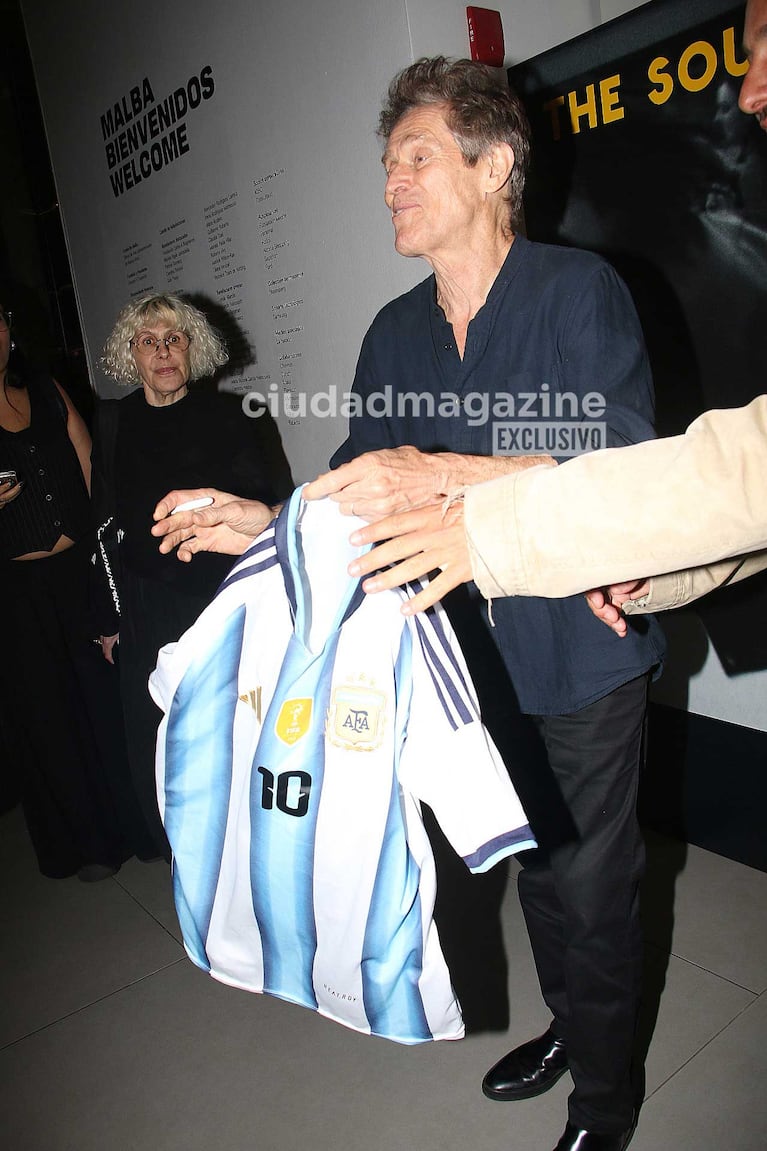Willem Dafoe en Argentina (Foto: Movilpress)