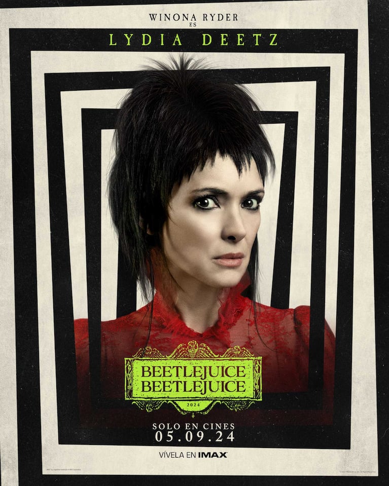 Winona Ryder como Lydia en Beetlejuice Beetlejuice (Foto: Warner Bros Pictures)