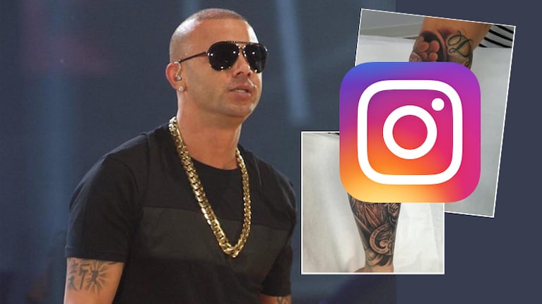 Wisin y un significativo tattoo dedicado a su hija que nació con un problema de salud (Foto: Instagram)