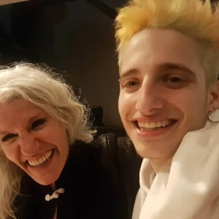 Wos y su mamá, Maia Mónaco
