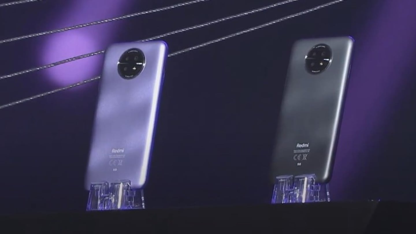 Xiaomi presenta Redmi Note 9T, un gama media preparado para el 5G . Foto: DPA.