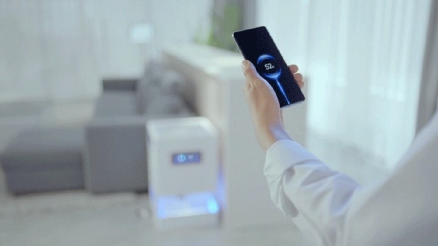 Xiaomi promete "verdadera carga inalámbrica" de forma remota y a través del aire con su nuevo Mi Air Charge. Foto: DPA.