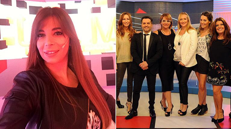 Ximena Capristo debutó como panelista de Los Ángeles la Mañana