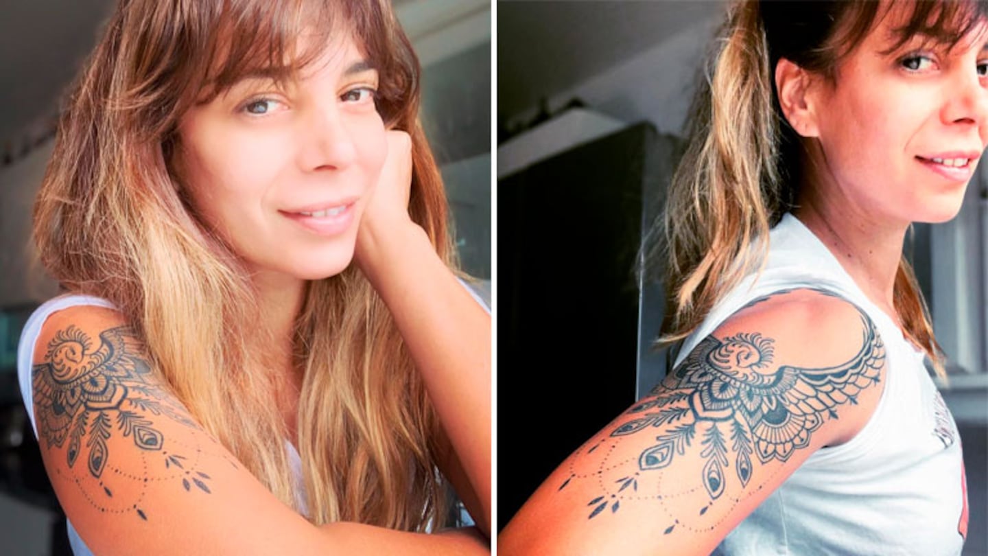 Ximena Capristo estrenó un significativo tatuaje en plena crisis con Gustavo Conti: Siento que me identifica