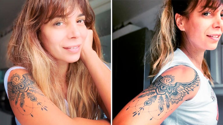 Ximena Capristo estrenó un significativo tatuaje en plena crisis con Gustavo Conti: Siento que me identifica