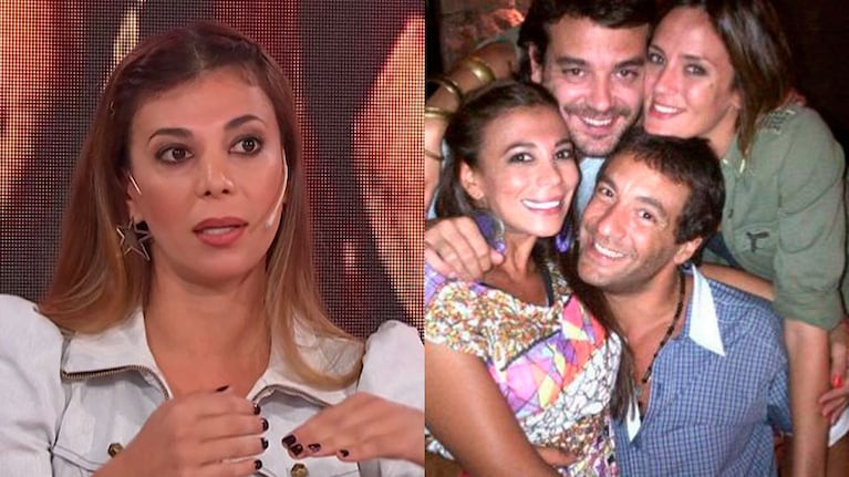 Ximena Capristo, Gustavo Conti con Pedro y Paula (Fotos: capturas América TV)
