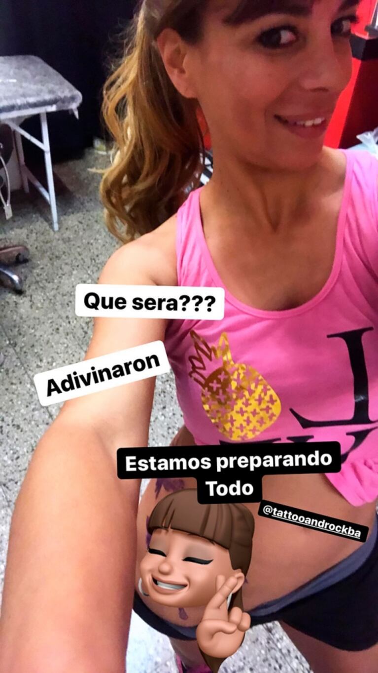 Ximena Capristo se tapó un antiguo tatuaje y mostró el nuevo diseño con una foto muy sexy