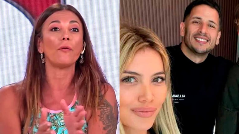 Ximena Capristo sorprendió al contar su experiencia con el novio de Wanda Nara (Fotos: capturas América TV y Instagram @wanda_nara)