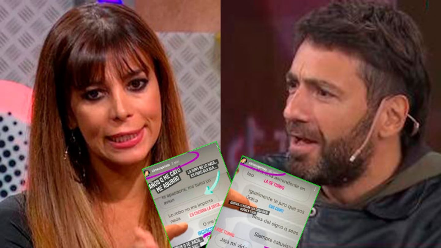 Ximena Capristo y Gustavo Conti, chats