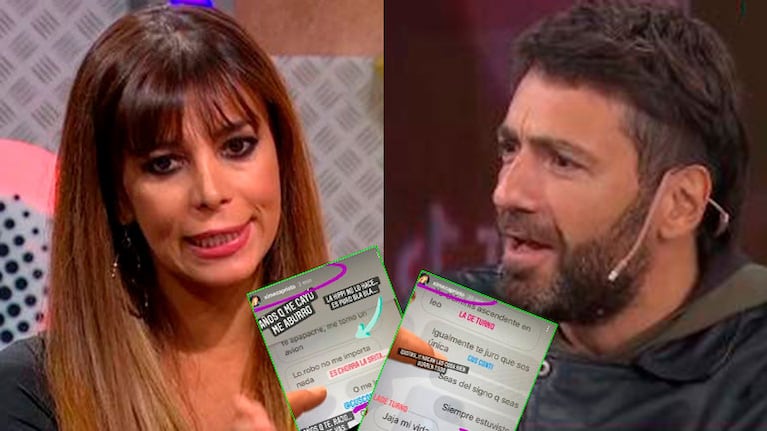 Ximena Capristo y Gustavo Conti, chats