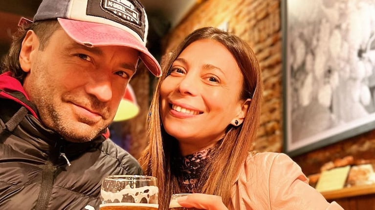 Ximena Capristo y Gustavo Conti / Fuente: Instagram