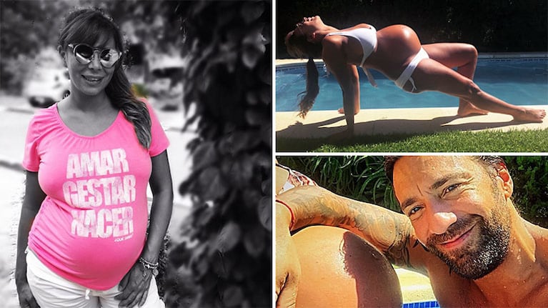 Ximena Capristo ya está lista para dar a luz a Félix, su primer hijo con Gustavo Conti. Foto: Instagram.