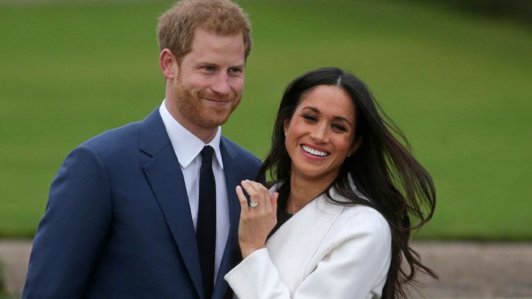 Ya está todo listo para que Harry y Meghan cumplan su sueño. Foto: AFP.