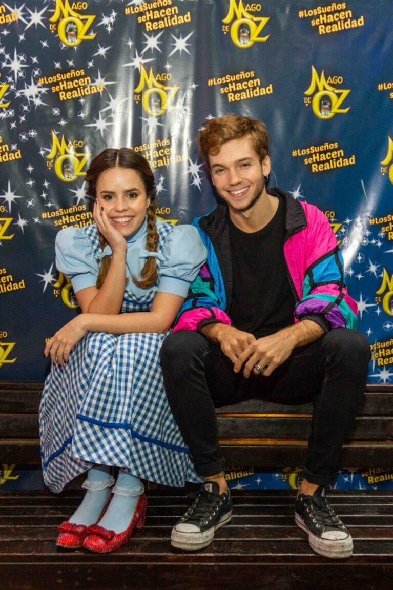 ¡Ya estrenan! Sofi Morandi y Franco Masini calientan motores para el debut de Mago de Oz