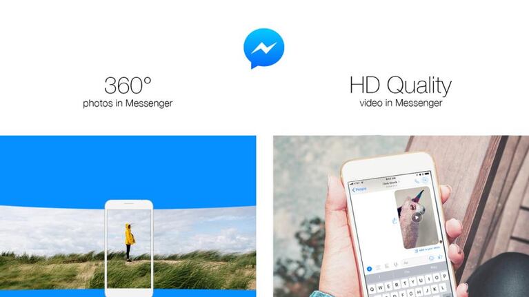 Ya podés enviar imágenes en 360 grados en tu Facebook Messenger