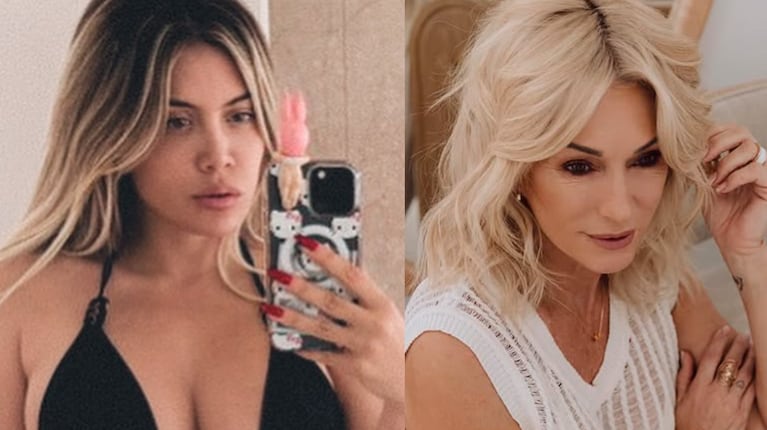 Yanina acusa a Wanda de usar Photoshop. Foto: IG | wanda_nara | yanilatorre