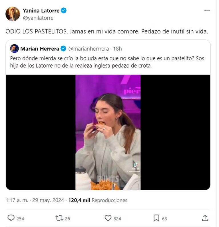 Yanina Latorre.