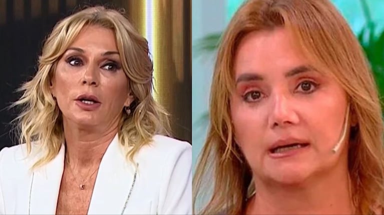 Yanina Latorre aún se burla de Nancy Pazos porque usa carteras importadas (Foto: captura América-captura Telefe)