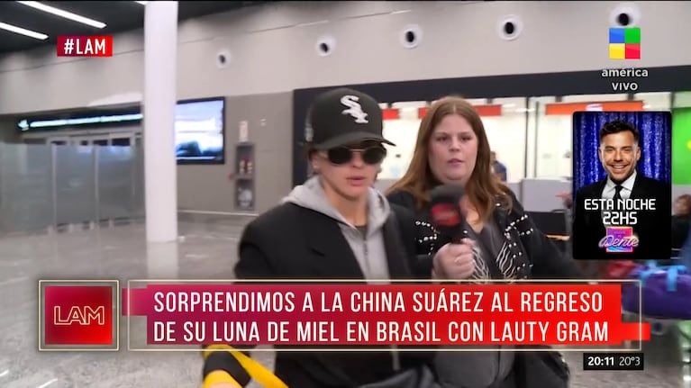 Yanina Latorre criticó a China Suárez por el destrato que tuvo con la notera de LAM: “Qué odio que nos tiene”
