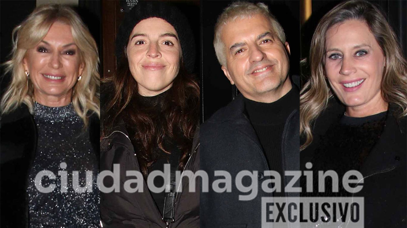 Yanina Latorre, Dalma Maradona y Rocío Marengo en el cumpleaños de Ángel de Brito (Fotos: Movilpress).