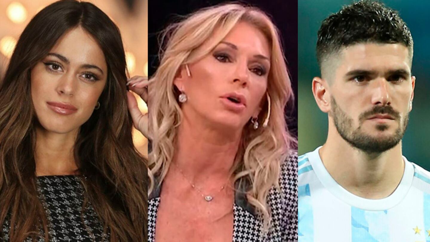 Yanina Latorre defendió a Rodrigo de Paul de las acusaciones de "cholulo" por su romance con Tini Stoessel.