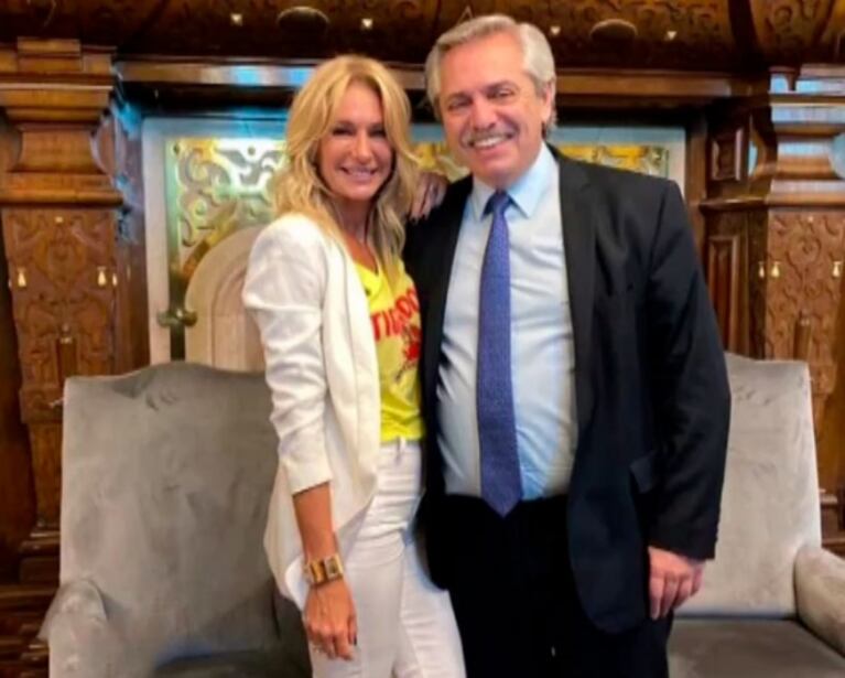 Yanina Latorre dio detalles de su encuentro con Alberto Fernández y aclaró divertida: "Igual, soy anti K acérrima"