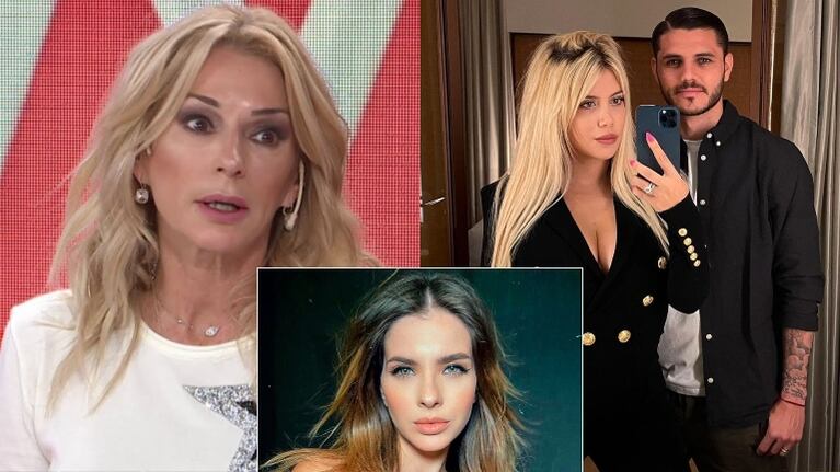 Yanina Latorre dio detalles del chispazo que hubo entre Icardi y Wanda Nara tras el escándalo con China Suárez (Fotos: Web e Instagram)