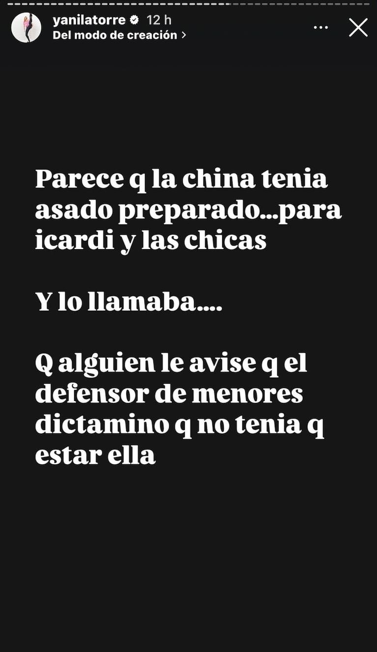 Yanina Latorre dio detalles del escándalo de Wanda Nara con Mauro Icardi en el Chateau y la China Suárez (Foto: Instagram/@yanilatorre).