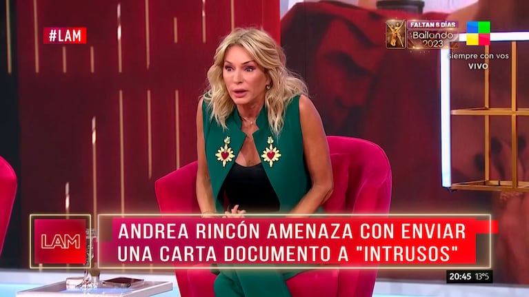 Yanina Latorre en LAM.