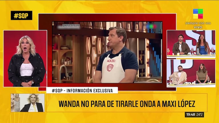 Yanina Latorre en SQP (Foto: captura de América).