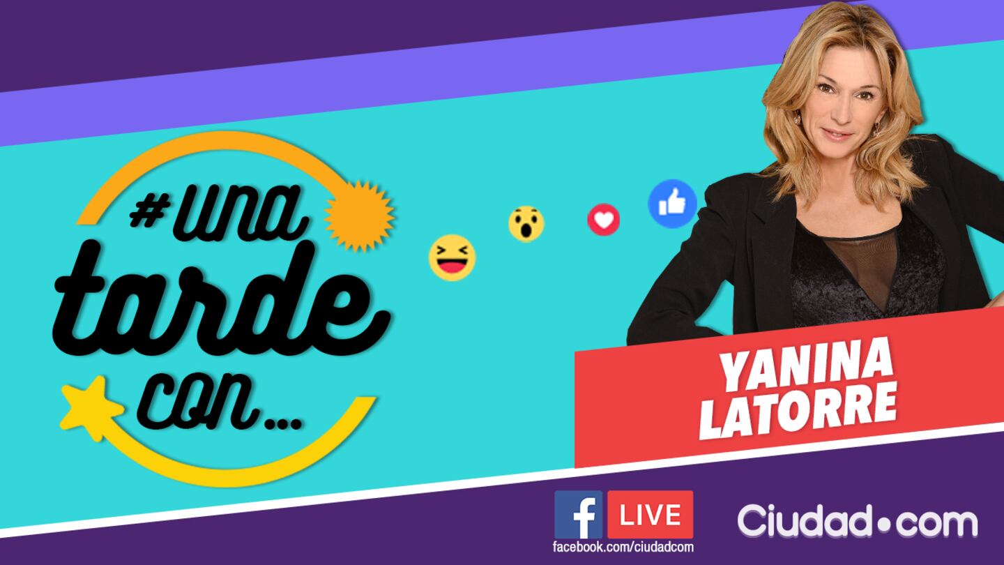 Yanina Latorre en #UnaTardeCon vía Facebook Live.